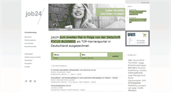 Desktop Screenshot of job24.de